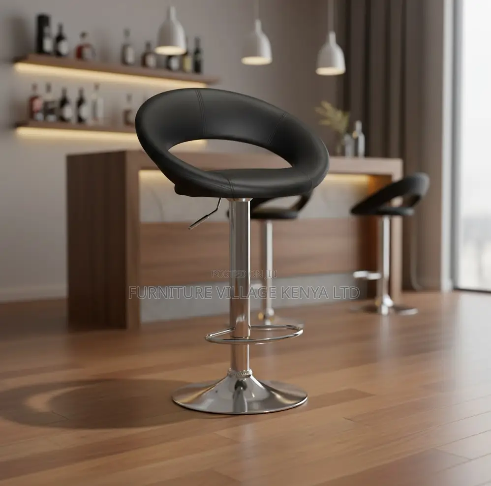 360 Degree Swivel Height Adjustable Bar Stool