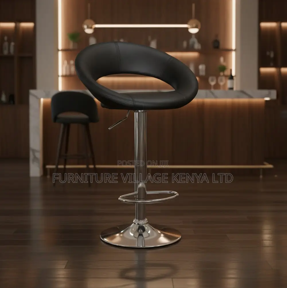 360 Degree Swivel Height Adjustable Bar Stool