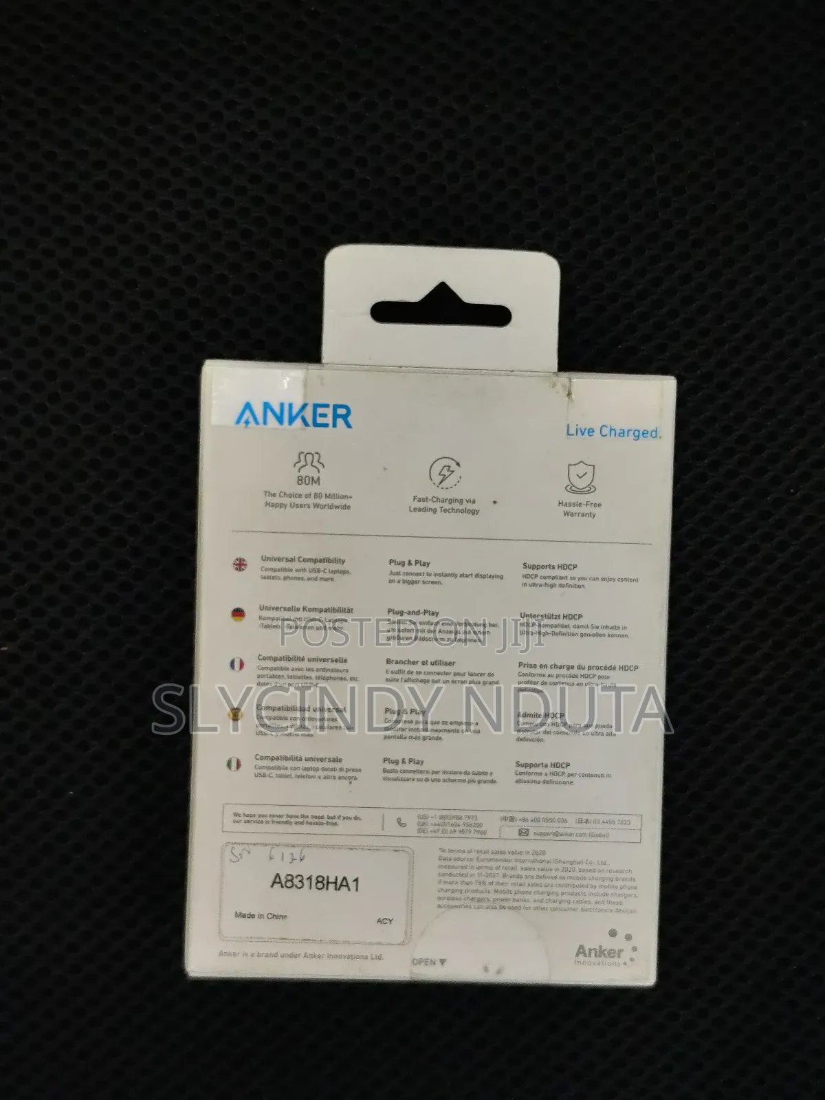 Anker 518 Usb -c Adapter