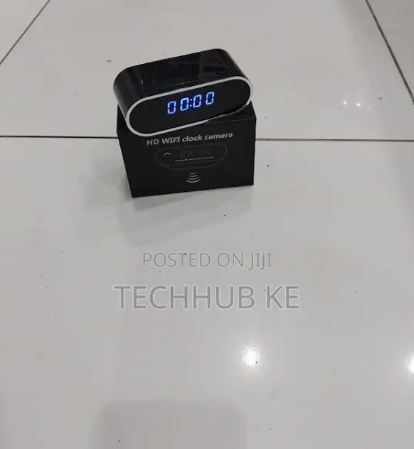 Hidden Spy Camera Clock Wireless Surveillance Camera With Mobile App