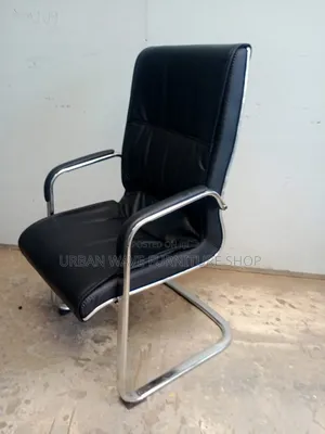 Leather Executive Waiting/Office Secretary Chair