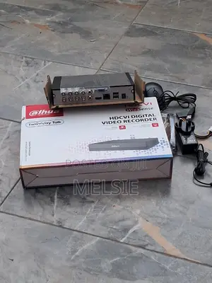 Dahua 8 Channel Hdcvi DVR CCTV Recorder With Mouse Power Adapter
