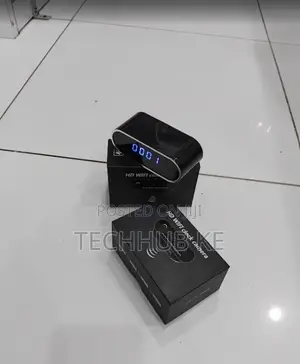 Smart Wifi Alarm Clock Camera Motion Detection Security Device