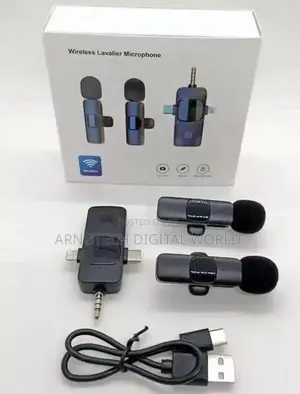  Wireless Microphone Lapel Mini Portable Lavaliere Mic