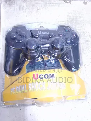 Wired Usb Gaming Controller For Pc Dual Shock Joypad With Analog Stick