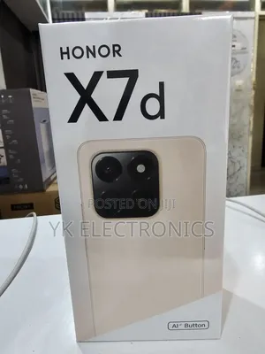 New Honor X7d 256 GB Black