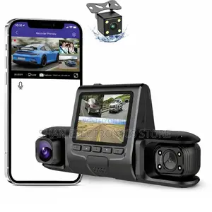 4 Cameras Car DVR Wifi Video Recorder 360°Dashcam 24h Parking Monitor