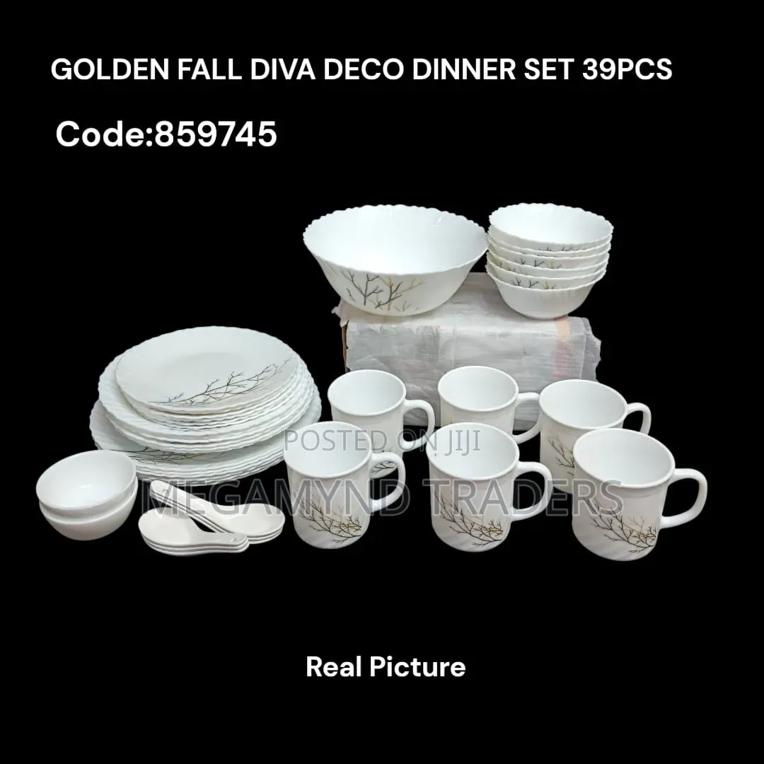 39pc Dinner Set / Diva Dinner Set
