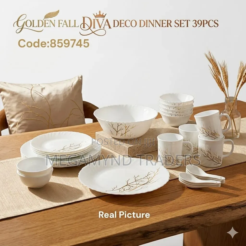 39pc Dinner Set / Diva Dinner Set