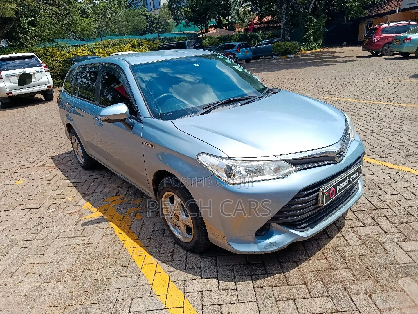 Toyota Corolla Fielder 2017 Blue