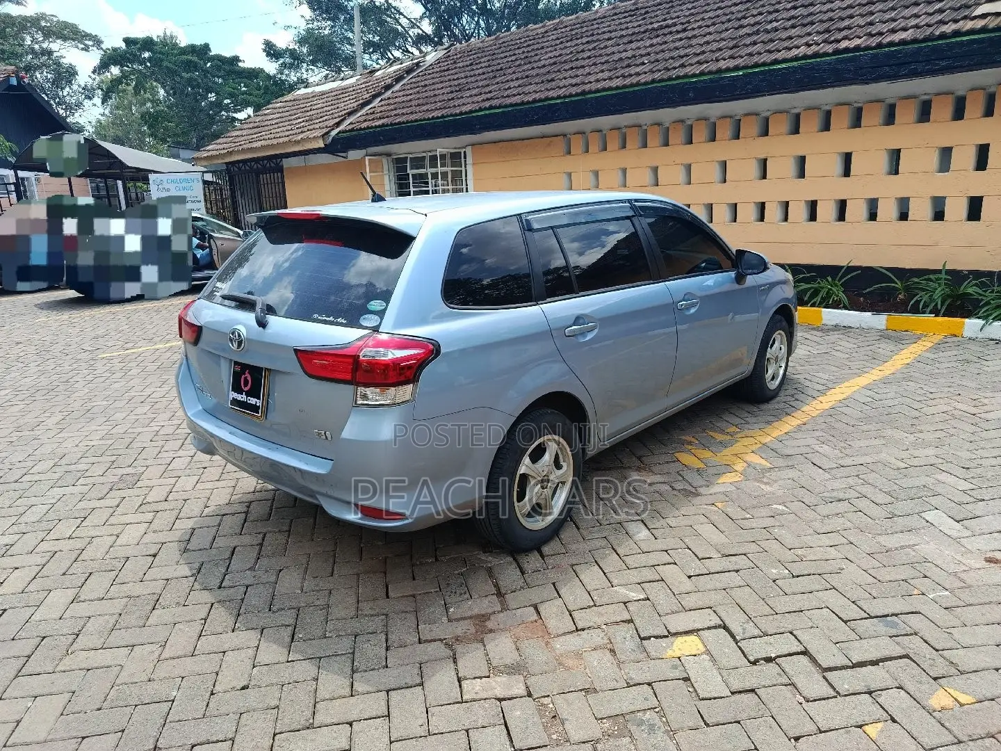 Toyota Corolla Fielder 2017 Blue