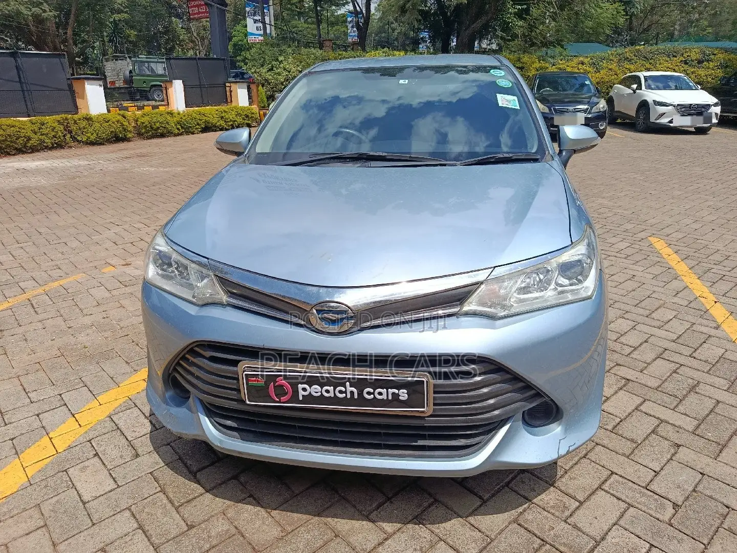 Toyota Corolla Fielder 2017 Blue