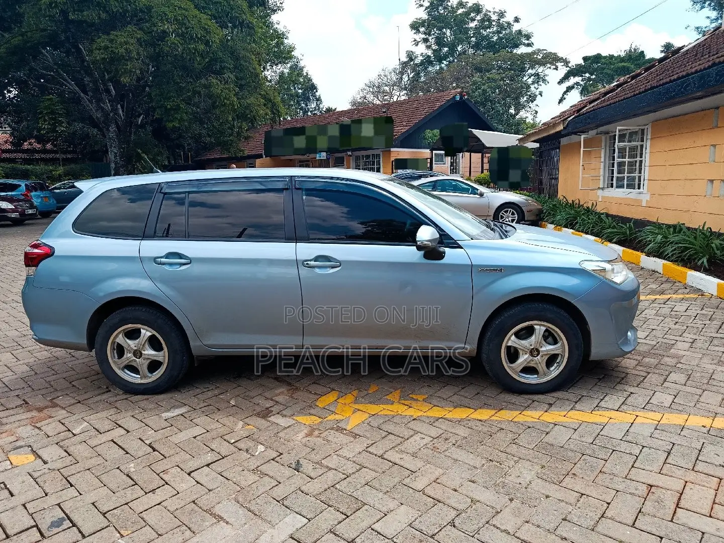 Toyota Corolla Fielder 2017 Blue