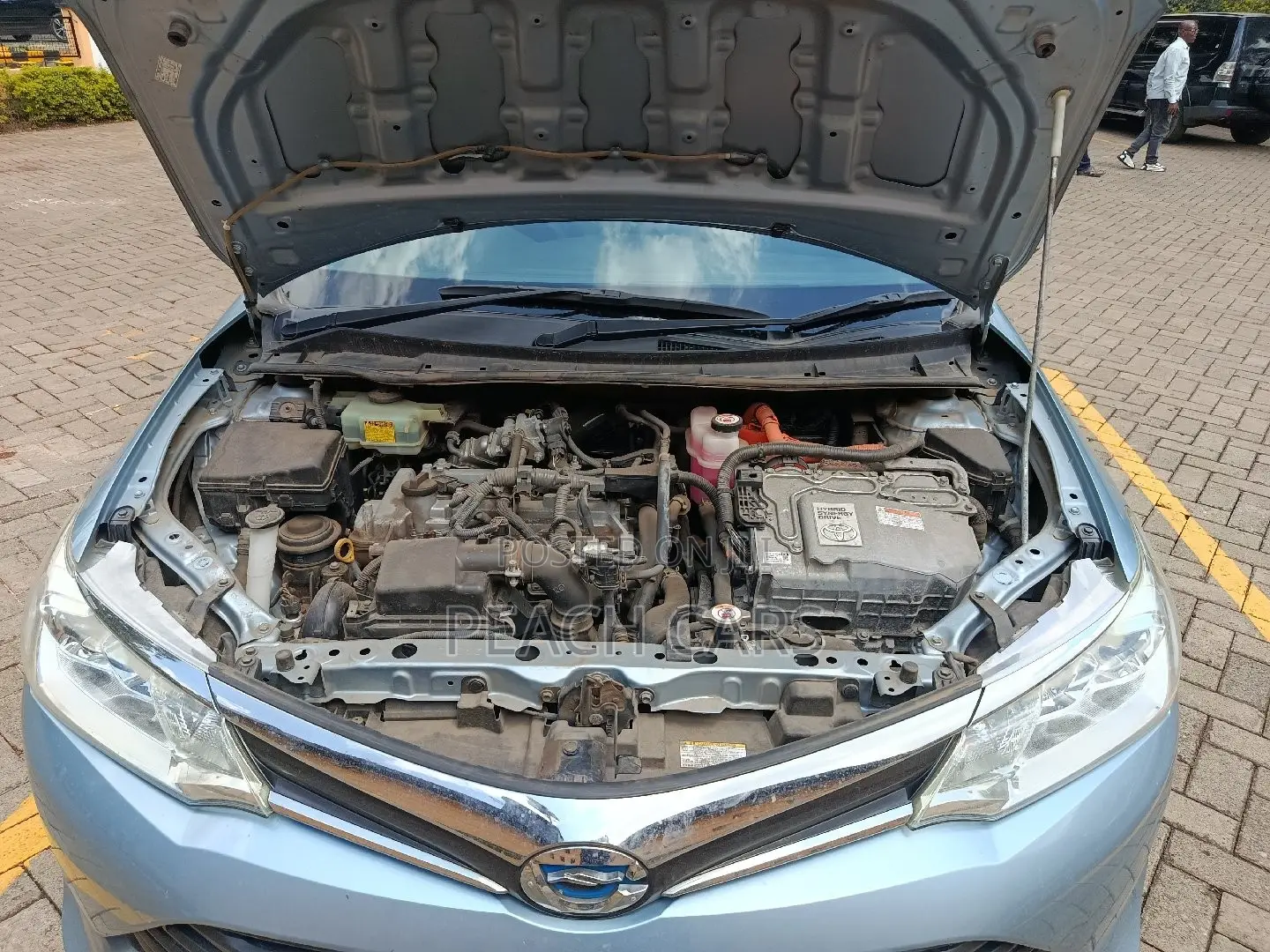 Toyota Corolla Fielder 2017 Blue
