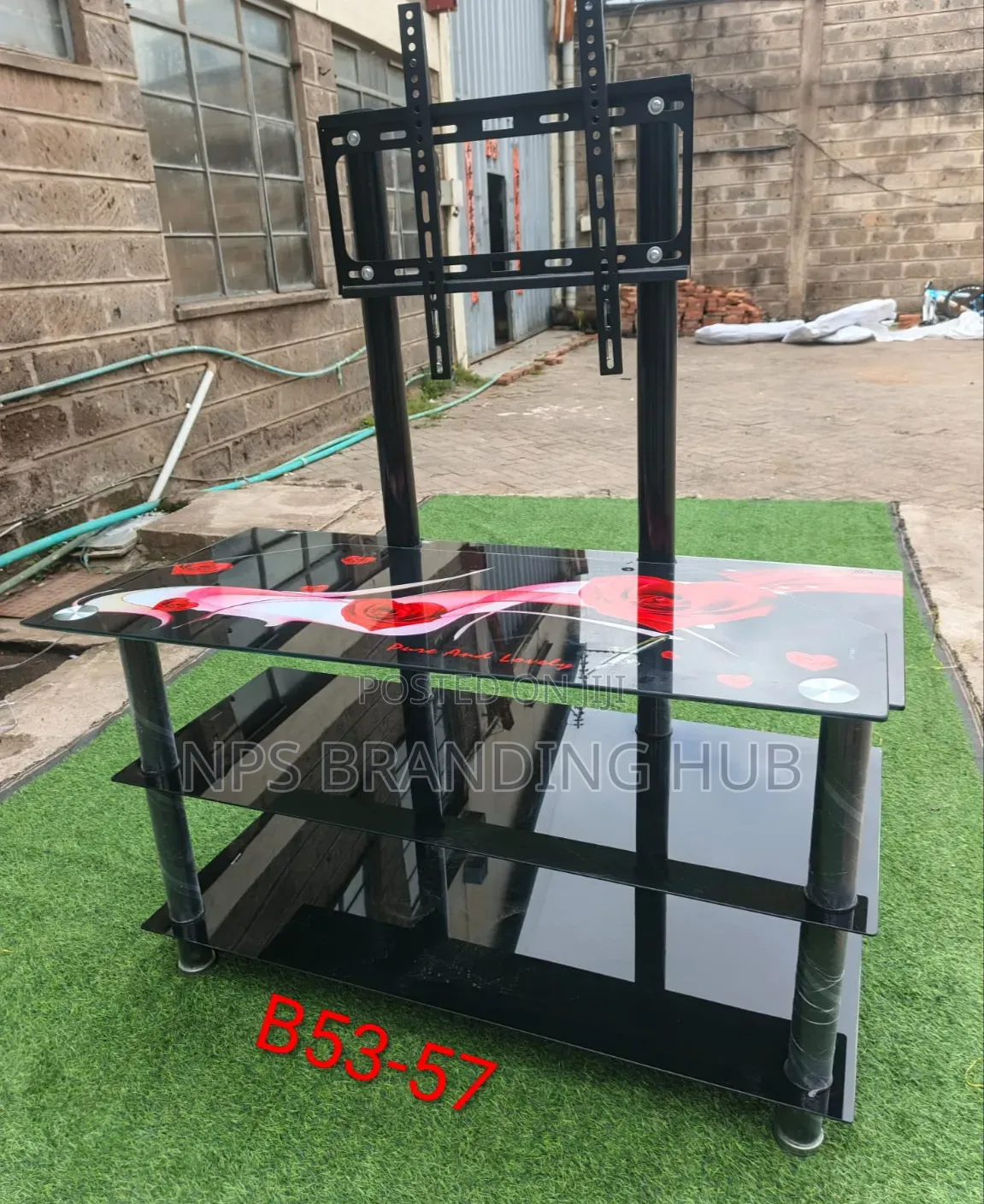 3-tier Glass Tv