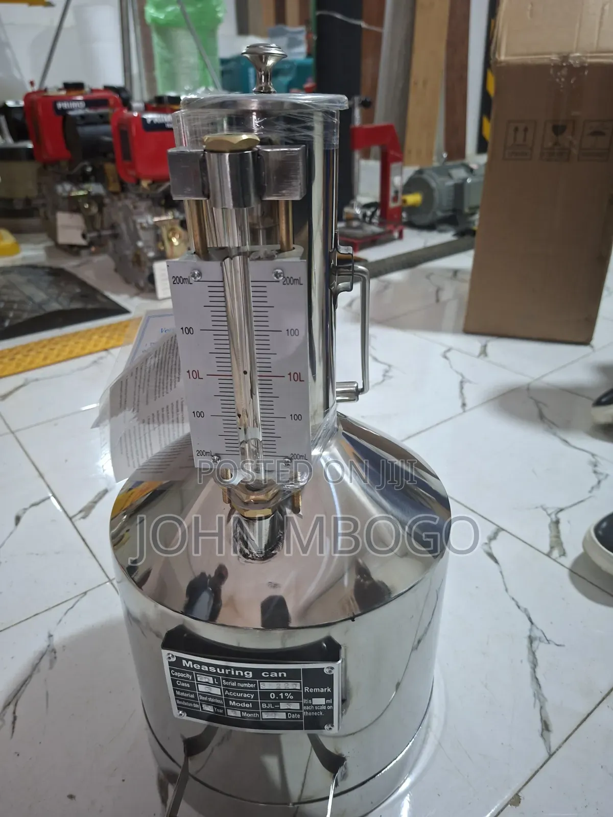 Calibration Can /Measuring Can -10l