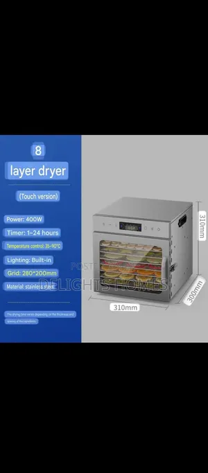 8 Layer Smart Food Dehydrator_che