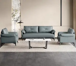 Leather Sofa: 5 Seater Living Room Sofa