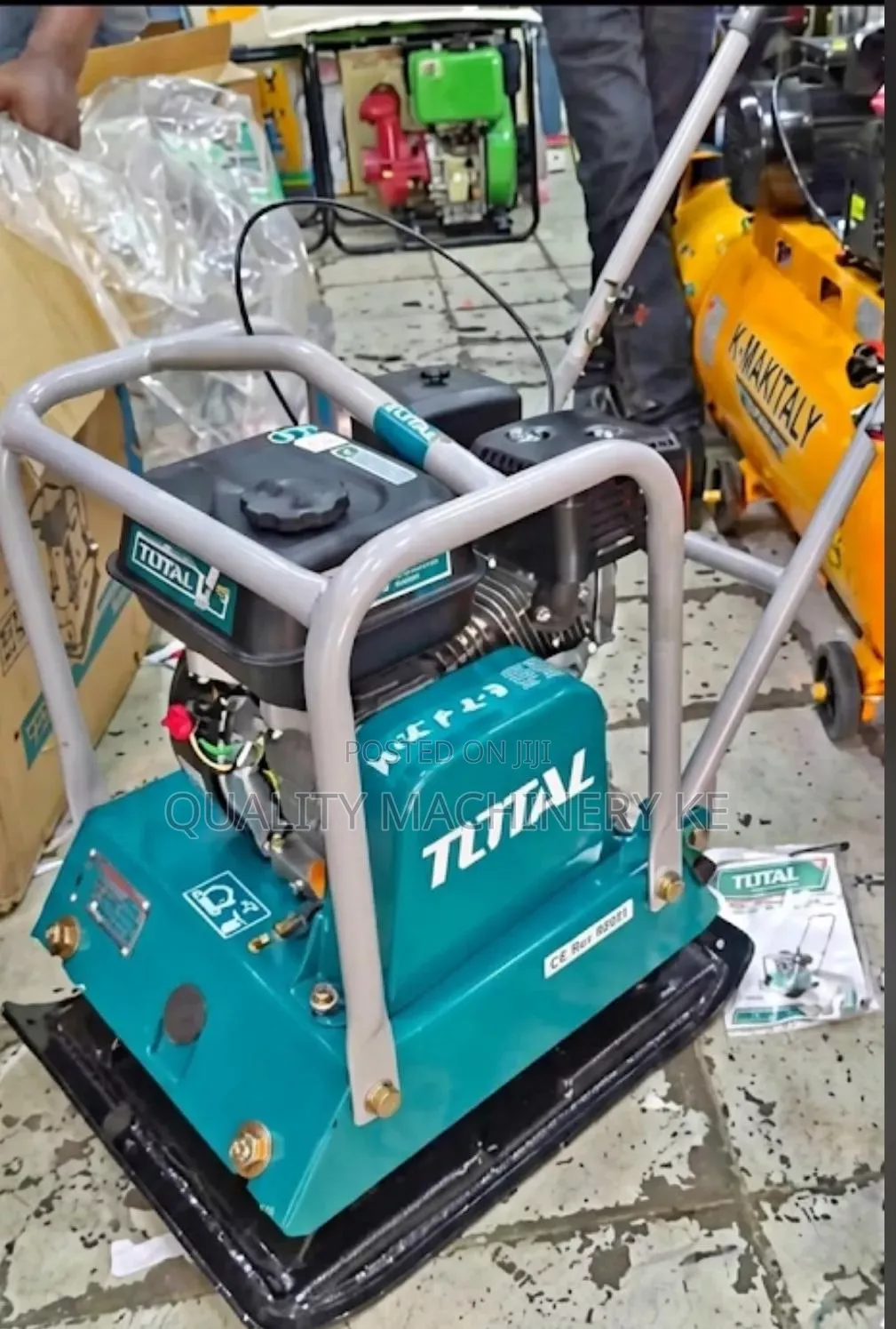 Long Lasting Total Gasoline Reversible Plate Compactor 127kgs