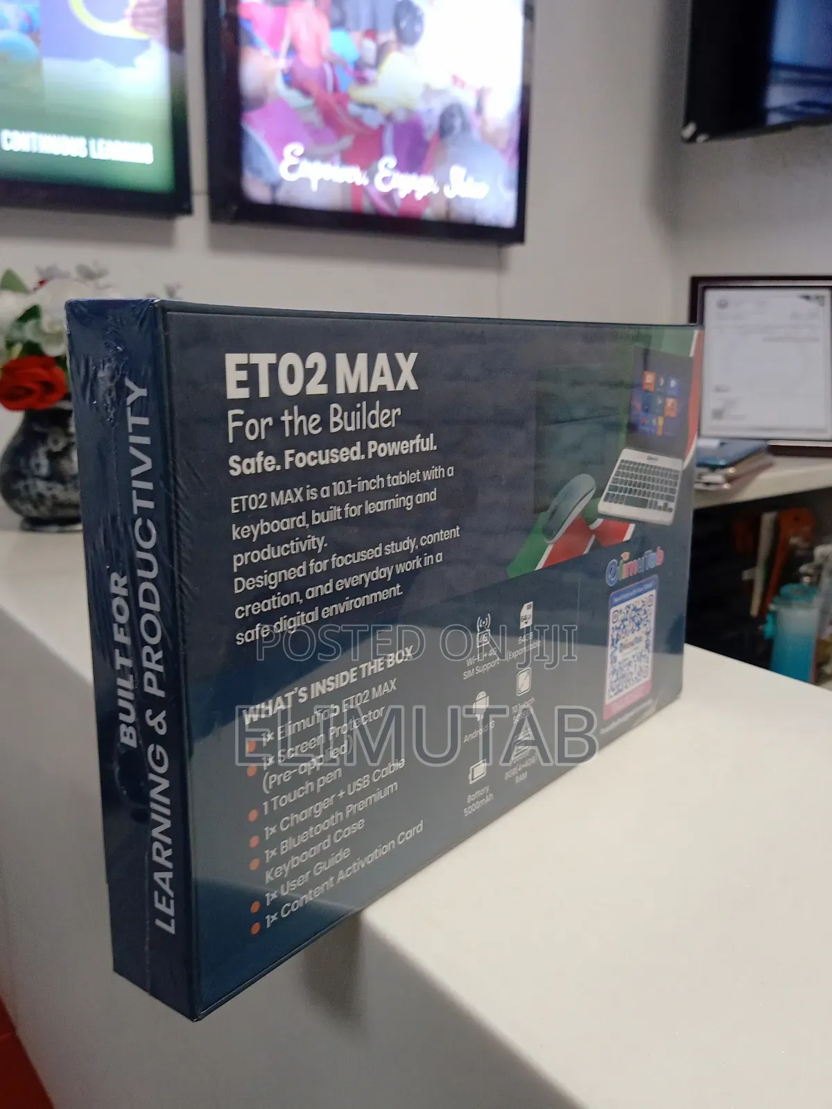 Elimutab Et02max Educational Tablet for Kids