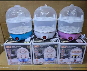 Single and Double Layer Electric Egg Boiler Cooker Steamer