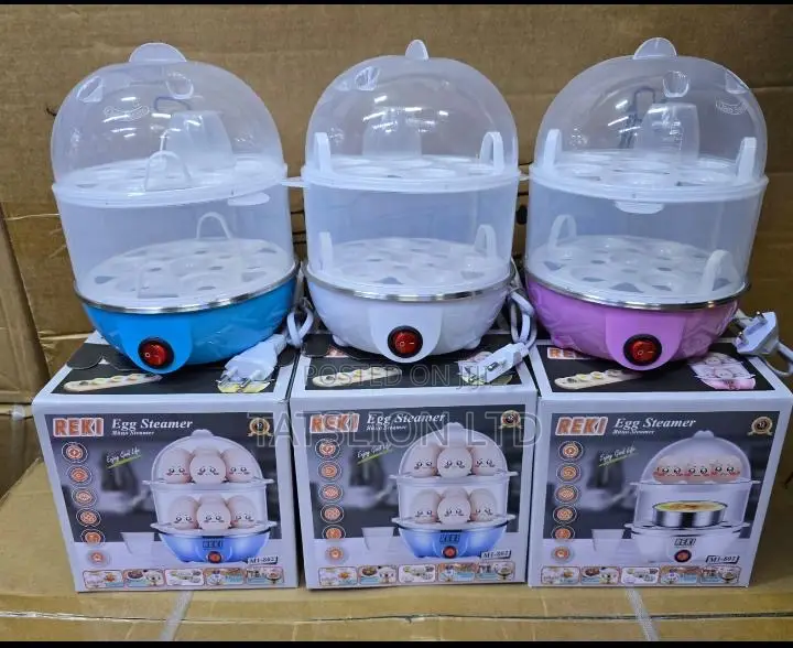 Single and Double Layer Electric Egg Boiler Cooker Steamer