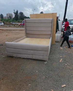 5x6 Chester Bed in Beige: Offer While Stocks Last!