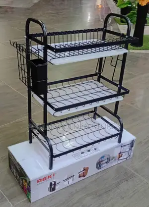 Heavy Gauge Dish Rack 3 Tiers