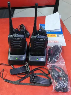 Baofeng Bf-888s Long Range Walkie Talkie With Crystal Clear Audio