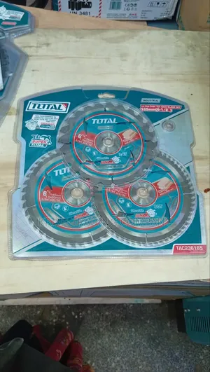 6-1/2" Total Ultra Thin TCT Saw Blade Set (3pcs)