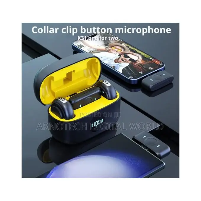 Pro Wireless Lavalier Microphone Kit