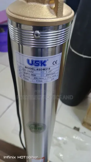 1.5hp Submassible Pump 119 M Head