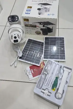 Dual Lens 6mp 4g Solar Powered CCTV Camera With PTZ Ubox App Support