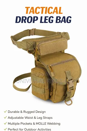 Tactical Thigh Drop Leg Bag – Military Style Multi-Pocket