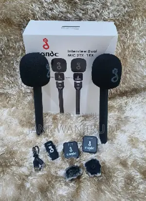 ~Dual Wireless Microphone – Noise Reduction Audio