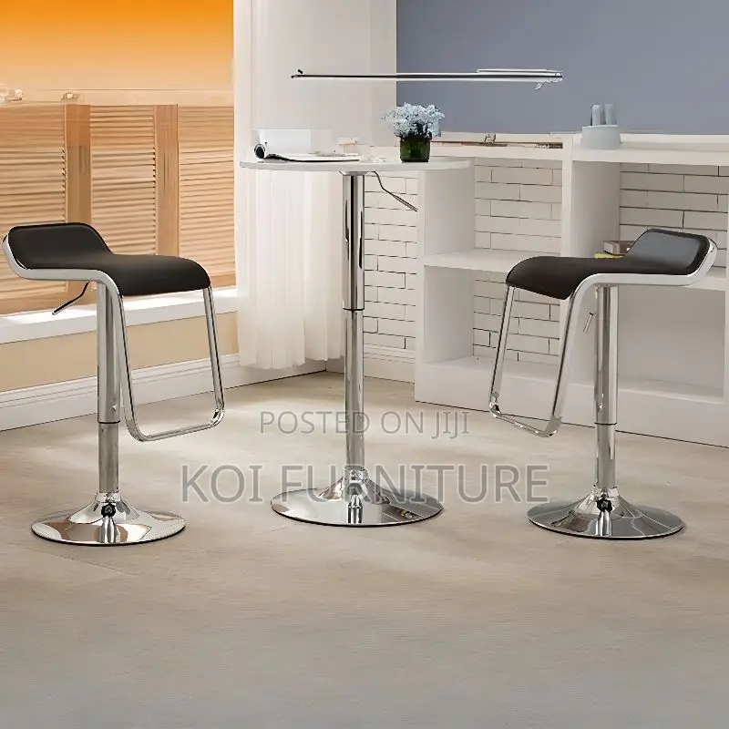 Barstools; Height Adjustable Equestrian Seat Bar Stools