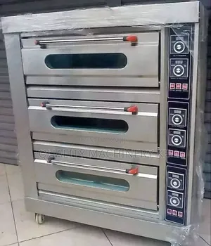 Stainless 3deck 6 Trays Electric Oven