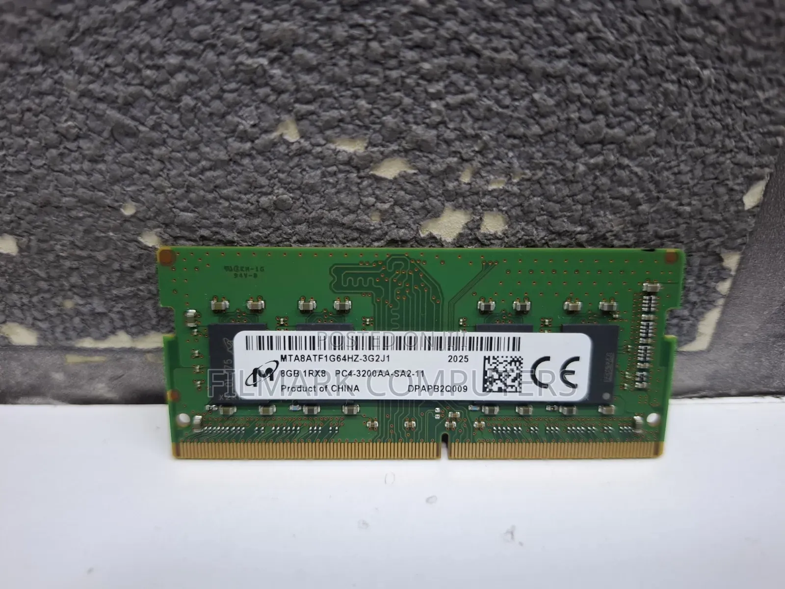 Micron 8gb 1rx8 Pc4-3200aa-Sa2-11 Laptop Ram