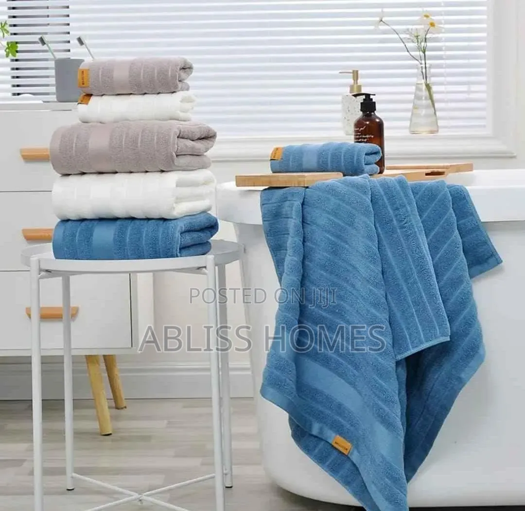 3pcs/Set Cotton Bath Towel