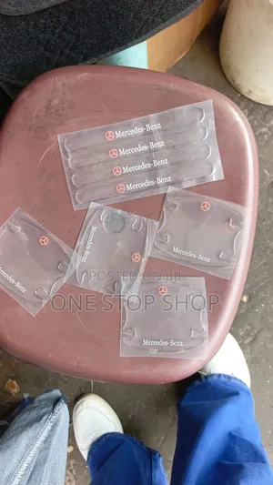 Mercedes Benz Branded Silicone Door Handle Protective Scratchstickers