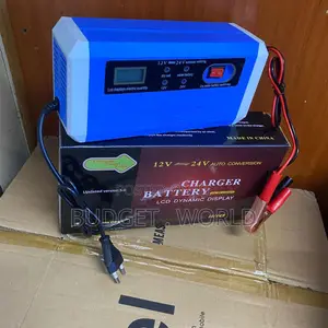 V10a Digital Battery Charger With LCD Screen – Smart Charging Technolo