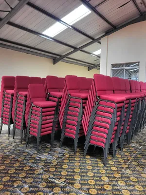 Stackable Maroon Chair