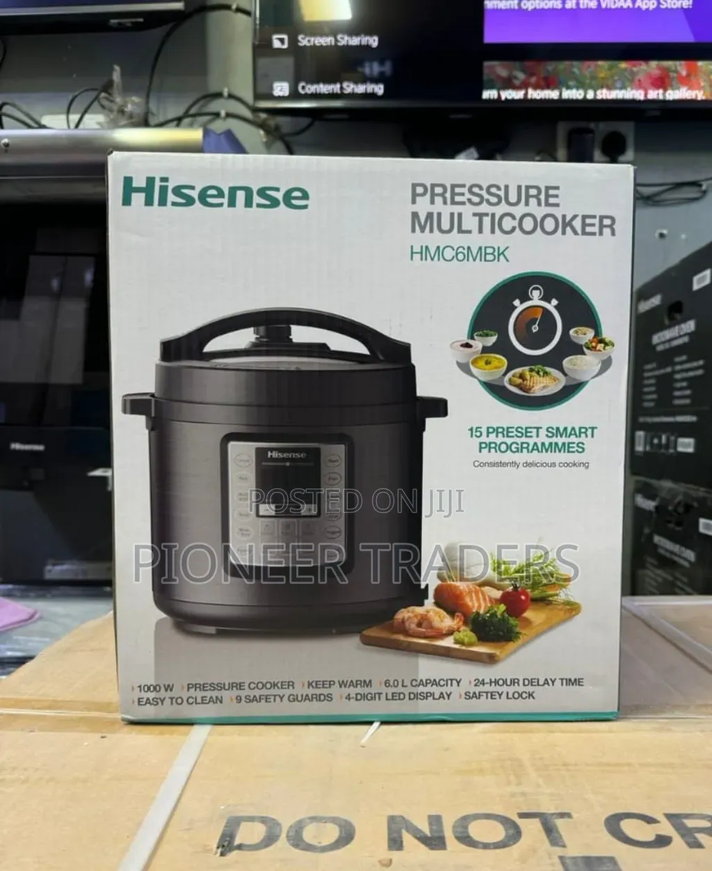 Hisence Pressure Cooker 6 Litres