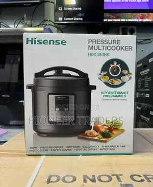 Hisence Pressure Cooker 6 Litres