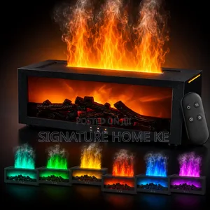 Flame Fireplace Aroma Diffuser Humidifier