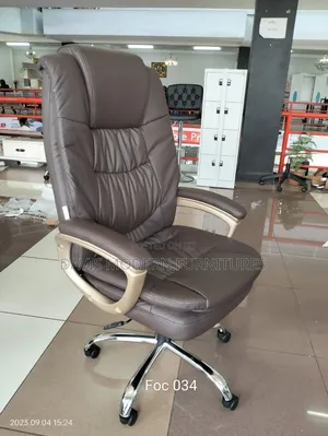 A Brown Executive Office Chair