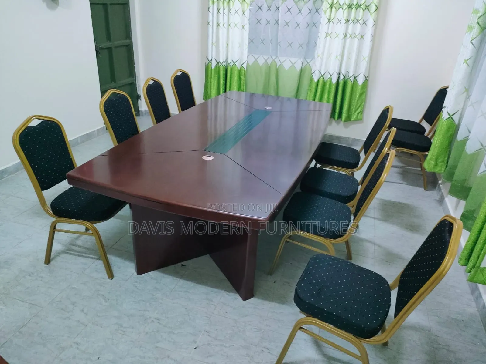 Long Rectangular Office Conference Table