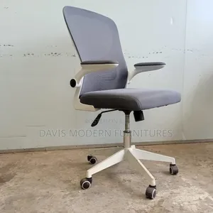 A Gray Ergonomic Office Chair