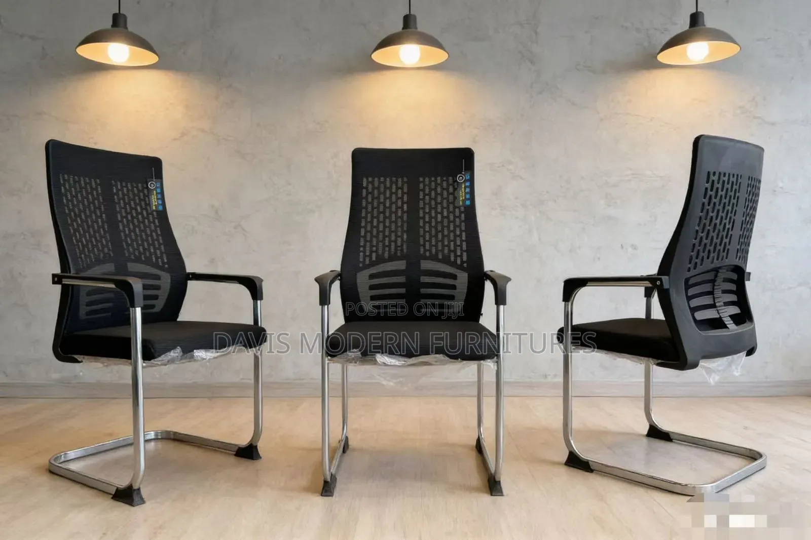 Mesh Back Visitors Chairs