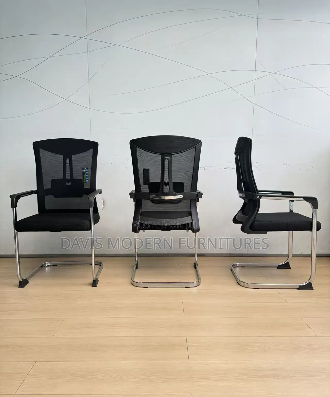 Mesh Back Visitors Chairs